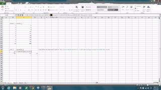 linear interpolation in excel [upl. by Ahsercel]