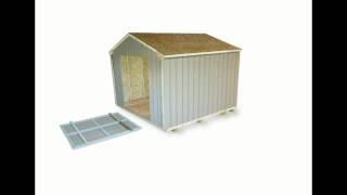 10 x 10 Storage Shed by Handy Home Products [upl. by Alyl682]