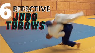 6 Effective Judo Throws  Our Favourite Techniques [upl. by Rhynd]