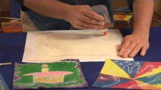 Easy Fabric Batik with Glue  Lesson Plan [upl. by Acul956]