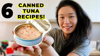 6 EASY CANNED TUNA RECIPE DISHES – Tasty Canned Tuna Cooking Hack How To Cook 6 Meals [upl. by Adnale]