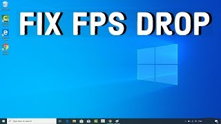 How To Fix FPS Drop While Gaming in Windows 10 [upl. by Porche]