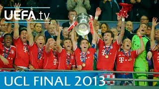 Bayern v Dortmund 2013 UEFA Champions League final highlights [upl. by Aitercal]