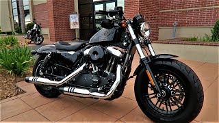 2017 HarleyDavidson FortyEight XL1200X│Review amp Test Ride [upl. by Aniryt460]