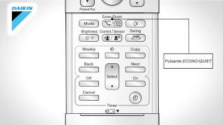 Manuale d’uso telecomando climatizzatore Daikin Emura FTXGLWS [upl. by Isborne]