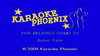 Por Mujeres Como Tú  Multikaraoke ► Éxito De Pepe Aguilar [upl. by Athalee]