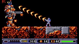 Turrican II The Final Fight Longplay Amiga QHD [upl. by Dulce196]