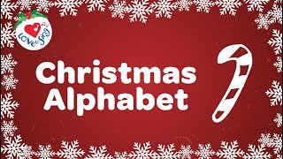 Christmas Alphabet Song with Lyrics [upl. by Natsirt]