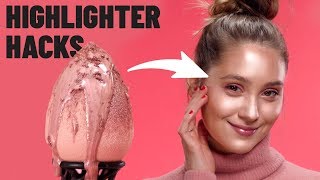 6 Ways To Use Highlighter In Your Makeup Routine [upl. by Etnovaj]