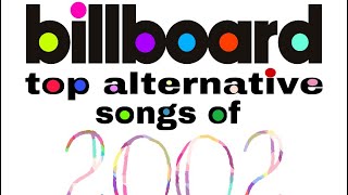 Billboard Top 100 Alternative Songs of 2002 [upl. by Annahc]