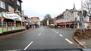 Eine Fahrt durch Braunlage im Harz Braunlage das Herz im Harz in der Corona Zeit Niedersachsen [upl. by Eirok946]