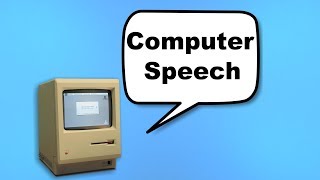 The Evolution of Computer Speech [upl. by Nosemaj]