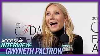 Gwyneth Paltrow Says CFDA Award Feels Validating [upl. by Londoner]