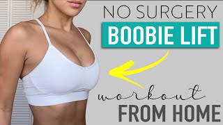 EXERCISES TO LIFT BREASTS  Chest workout for perkier boobies [upl. by Vyner13]