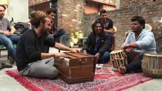 Harmonium Sazina in Ludhiana Punjab by Tahir Qawwal amp friends [upl. by Hgielrebma480]