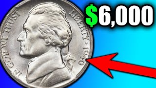 RARE Nickels from 1940 YOU Should Know About [upl. by Haggi]