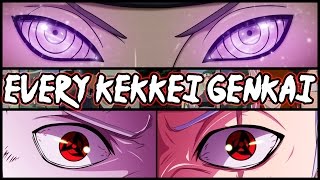 Every Kekkei Genkai In NarutoNaruto Shippuden  All Kekkei Genkai Explained [upl. by Tychonn]