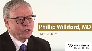 Phillip Williford MD  Dermatologist with Wake Forest Baptist Health  WinstonSalem NC [upl. by Berns]