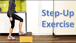 Step Up Exercise  Osteoarthritis Physiotherapy [upl. by Traci878]