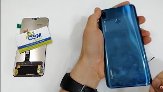 Huawei Y9 2019 Lcd Screen Touch Replacement  GSM GUIDE [upl. by Ahsienyt]