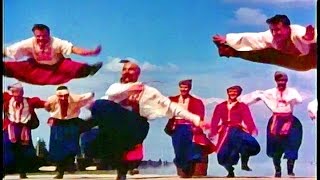 Dance of the Zaporozhye Cossacks  the Alexandrov Red Army Ensemble 1965 [upl. by Hgeilyak714]