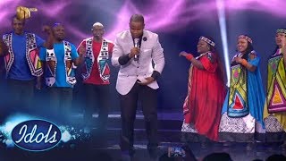 Mthokozisi Raises The Roof  Idols SA 2017 Season 13 FINALE [upl. by Romo]