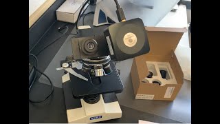 How to setup amp use a microscope digital camera [upl. by Aitital367]