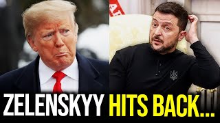 Zelenskyy HITS TRUMP BACK with Hilarious Troll [upl. by Nalyak386]