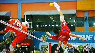 Sepak Takraw ISTAF Super Series 201314 Mens Final MALAYSIA  THAILAND Full Match [upl. by Norramic164]