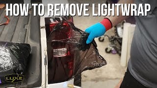 How To Remove LightWrap Taillight Tint [upl. by Friederike]