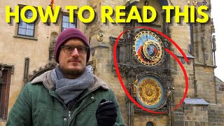 How to read Prague Astronomical Clock  SHORT and EASY explanation from a real Prague guide [upl. by Aicened]