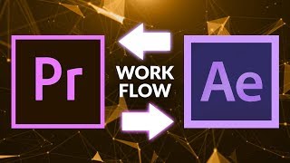 Workflow zwischen Premiere und After Effects Dynamic Link Transitions usw [upl. by Nylekoorb526]