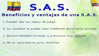 Sociedad por acciones simplificada SAS [upl. by Namaan650]