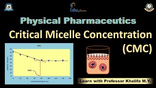 Critical Micellar Concentration CMC amp its Determination By Khalifa M Y [upl. by Alenson]