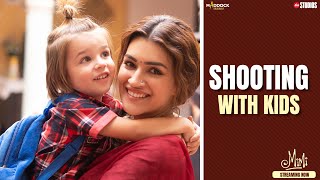 Mimi  Shooting With Kids  Kriti Pankaj Sai  Dinesh Laxman  Streaming Now JioCinema amp Netflix [upl. by Eilesor]