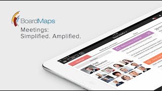 BoardMaps meeting software [upl. by Coucher]