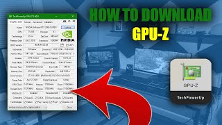 How To DownloadInstall GPUZ by Techpowerup 2021 [upl. by Hesper]