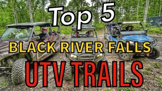 Black River Falls UTV Trails  Top Five Trails from our Weekend of Camping with the Polaris General [upl. by Anileba]