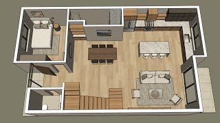 25x40ft  2 Storey  Home Plans With 4 Bedroom [upl. by Aninaj514]