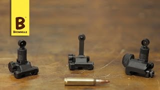 Knights Armament Micro Rear Sights [upl. by Bridgid712]