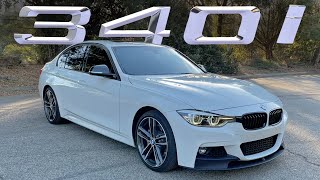 2018 BMW 340i ZHP Review The Perfect Used Baby M3 [upl. by Bahe747]