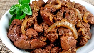 Best Chicken Liver Recipe Ever [upl. by Osicran]