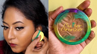 Physicians Formula Butter Bronzer in Deep bronzer FIRST IMPRESSIONS DOES IT WORK ON DARK SKINTONE [upl. by Bartolome208]