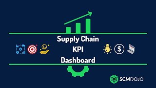 Supply Chain KPI Dashboard in Excel  Customizable I How to Use Tutorial [upl. by Oconnor]