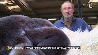 Fausse fourrure comment estelle fabriquée [upl. by Eima]