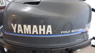 How to Service a 4 stroke Yamaha Outboard Engine [upl. by Gnep]