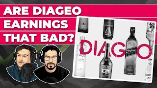 Diageo Stock Drops On Weak Sales [upl. by Imij]