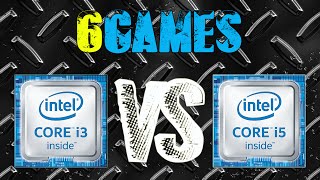 i56500 vs i36100  GTX 970 OC  2560 x 1440  in 6 Games [upl. by Adamsen]