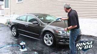 How to Use the Unger Professional Rinse n Go Car Washing System [upl. by Enomyar]