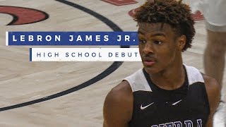 Bronny James and Zaire Wades 1st HS game together is a big win for Sierra Canyon  Prep Highlights [upl. by Rehprotsirhc428]